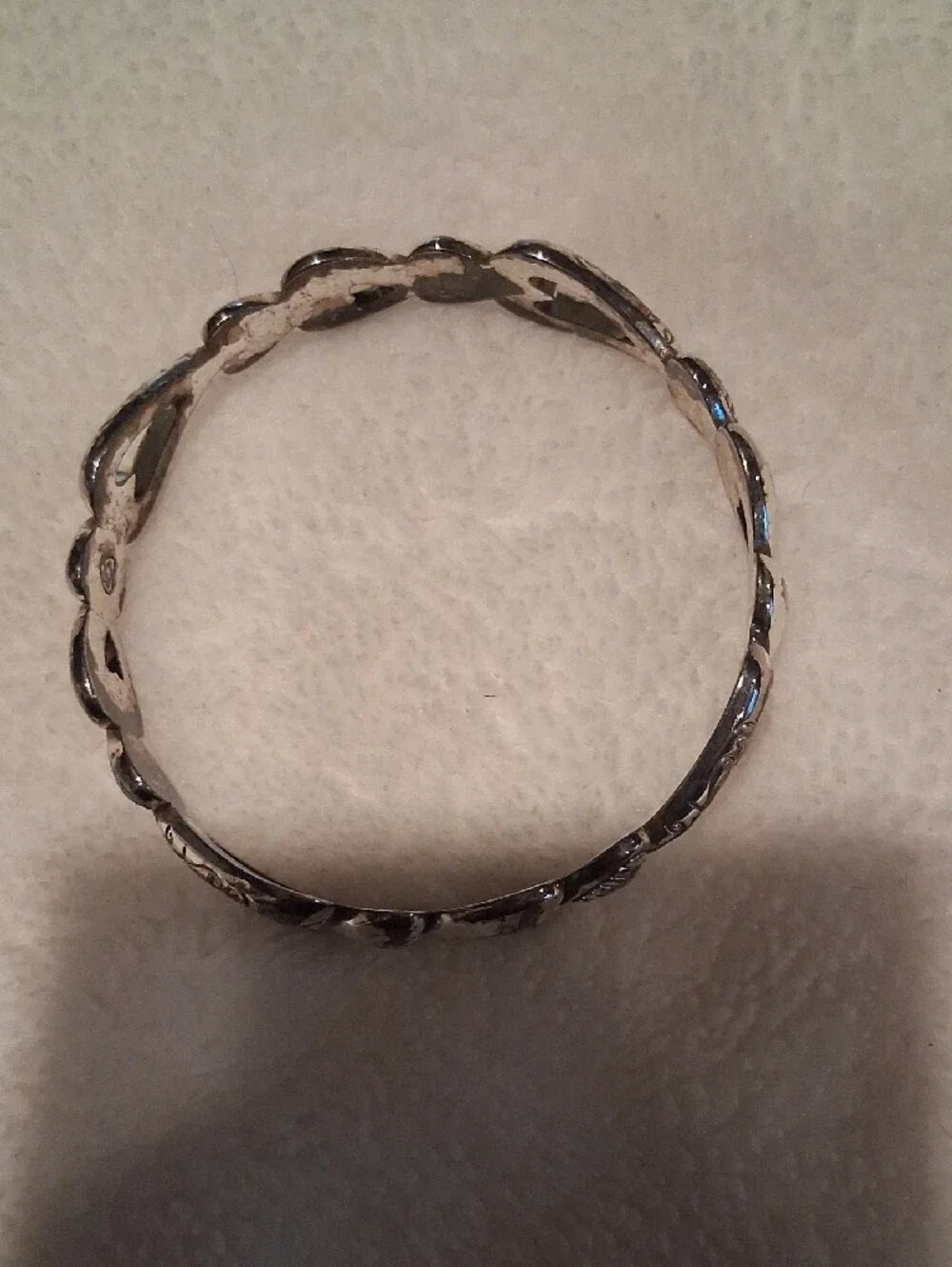 A. Brighton Heart Link Bracelet - Silver